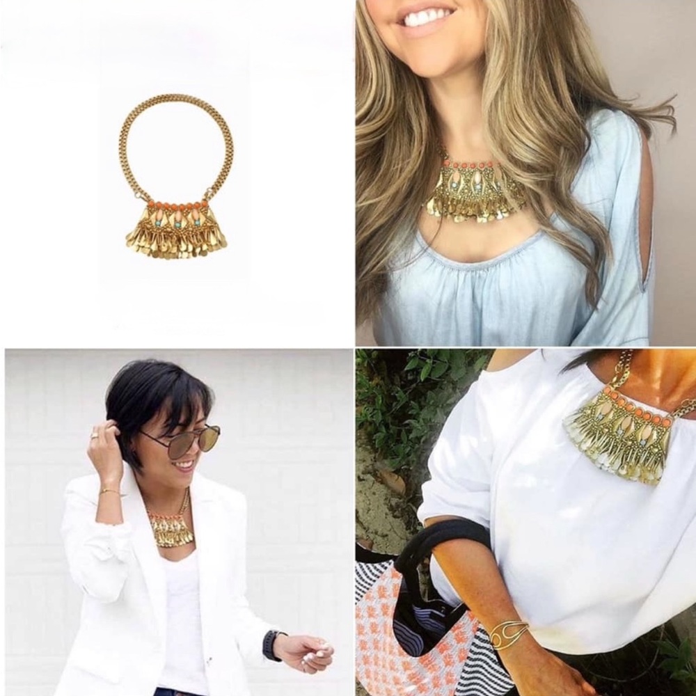Stella & Dot | Versatile Long or Short Fiori Pendant Necklace Retired